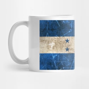 Vintage Aged and Scratched Honduras Flag Mug